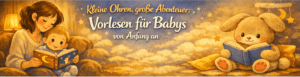 Vorlesen für Babys Banner